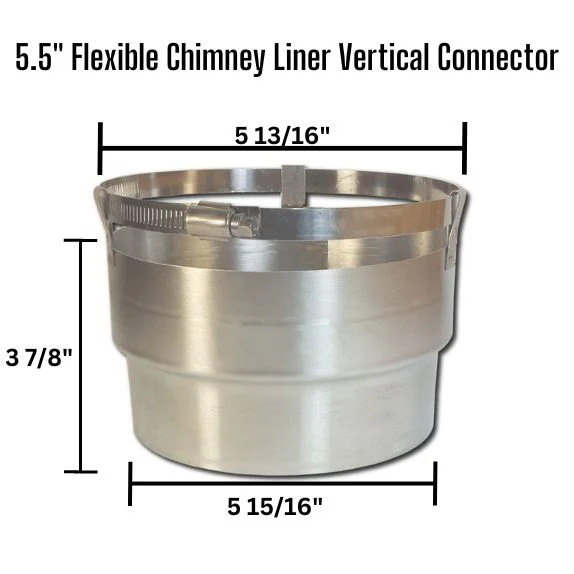 Chimney Liner Vertical Appliance Connector - Image 7