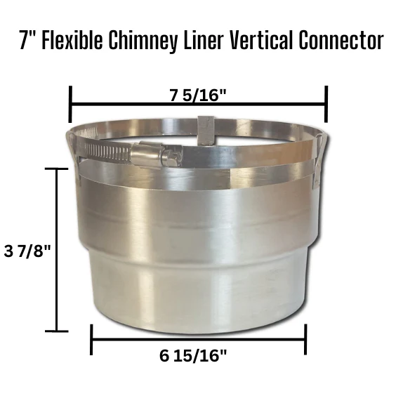Chimney Liner Vertical Appliance Connector - Image 9